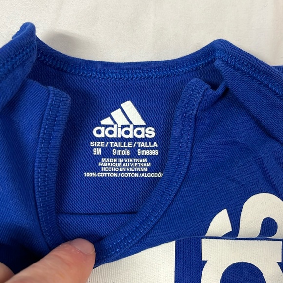 9M Adidas romper and onesie bundle - Picture 7 of 7